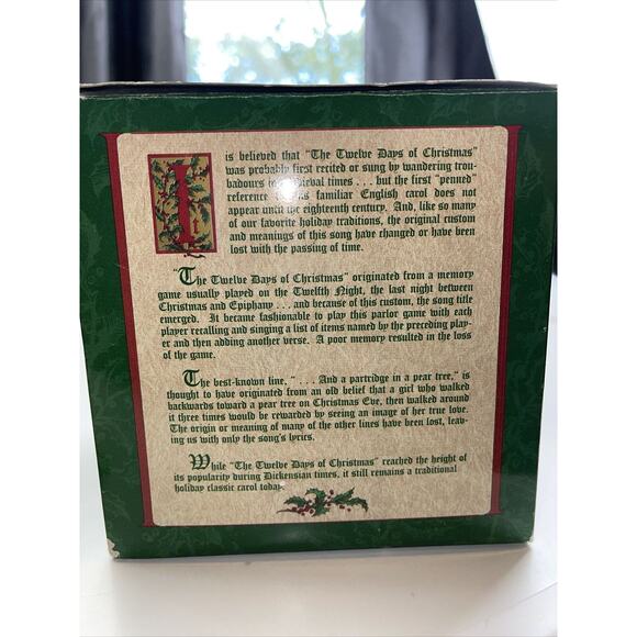 Department 56-12 DAYS-DICKENS Heritage Village #1 Partridge in a Pear Tree - Picture 7 of 7